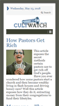 Mobile Screenshot of cultwatch.com